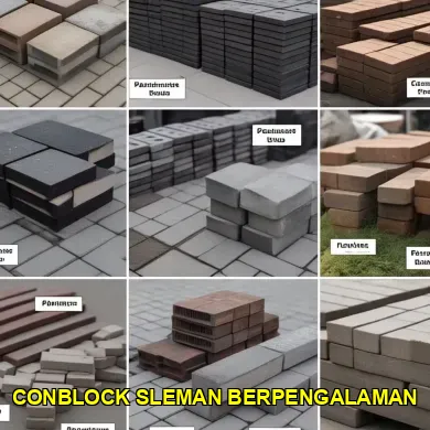 conblock sleman berpengalaman